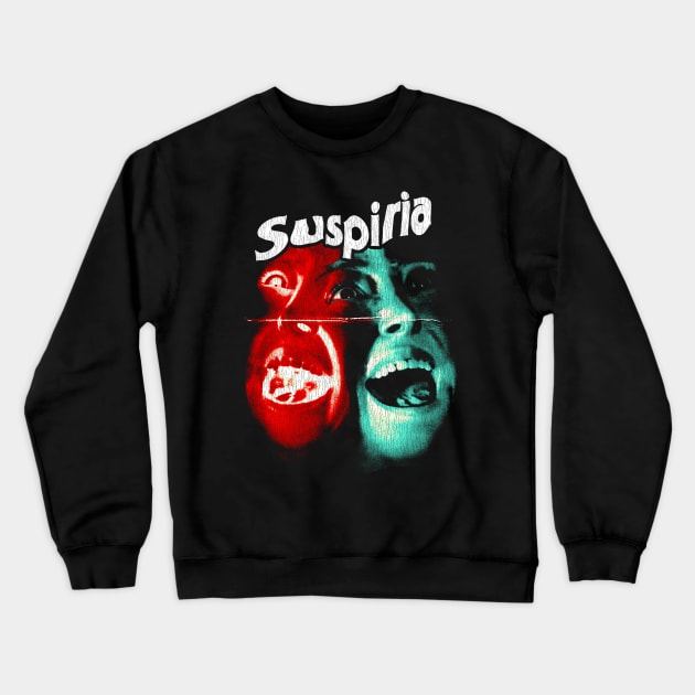 Suspiria Italian Horror Crewneck Sweatshirt by sarsim citarsy